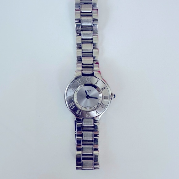 Mint Must 21 de Cartier Watch - ladies. Excellent condition - Picture 3 of 16